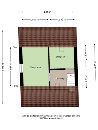 Floorplan - Akkerstraat 2, 5298 CN Liempde